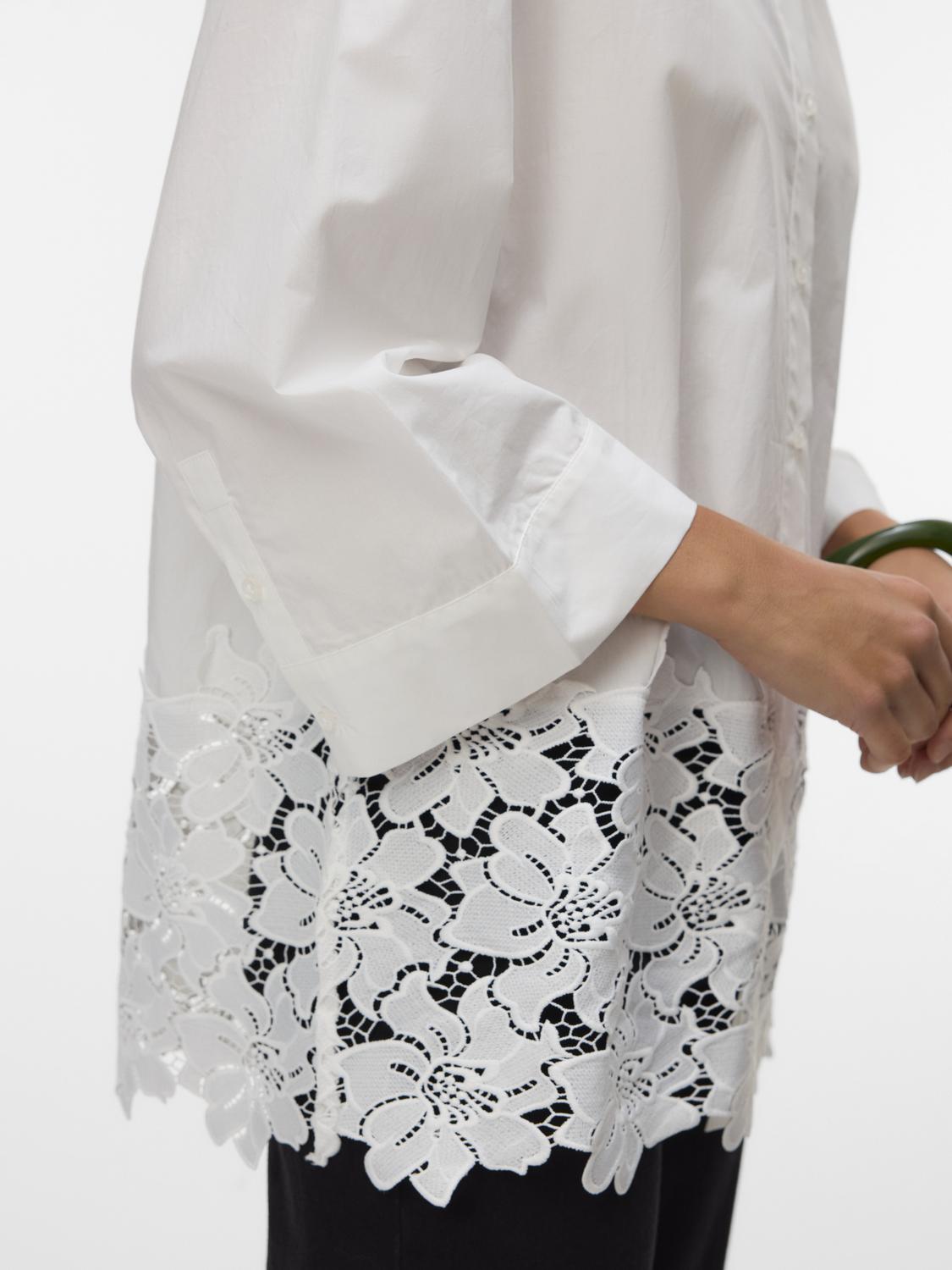VMRITTA Shirt - Snow White - VERO MODA & VILA Bergvik